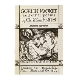 Christina Rossetti Goblin Market and Other Poems A5 notebook